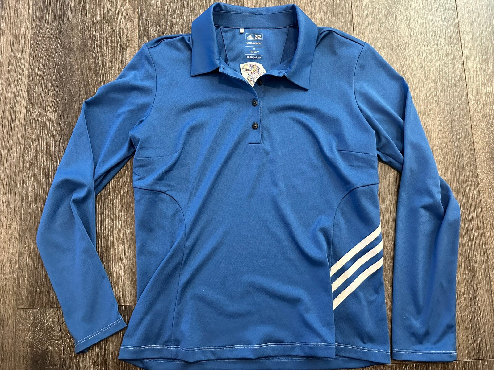 Kansas University KU Jayhawks Adidas Climacool Long Sleeve Pullover Size Medium