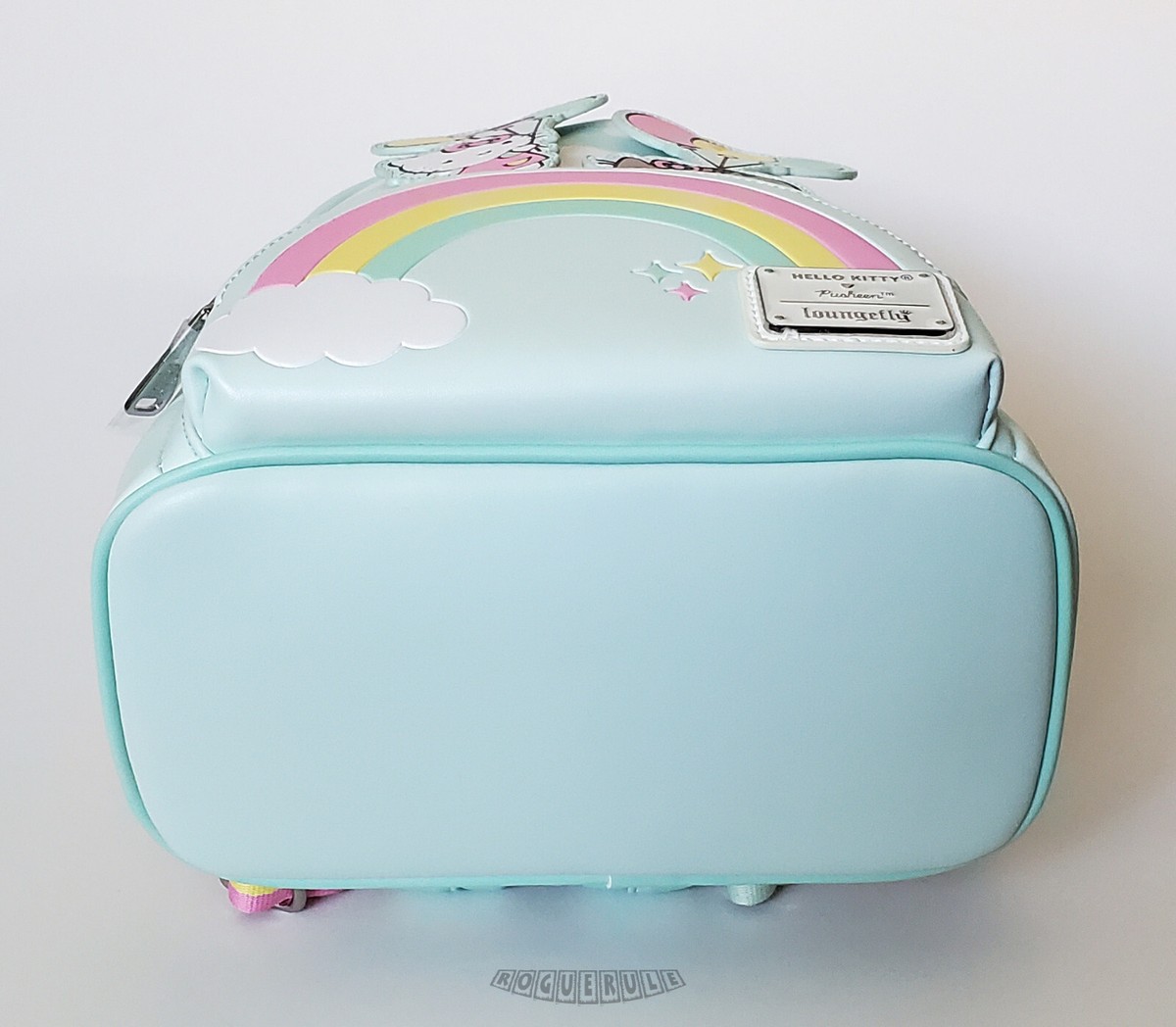 Loungefly Hello Kitty Pusheen Light Teal Moveable Pieces Mini Backpack Loungefly Hello Kitty X Pusheen Sweets Mini Backpack | eBay main image 4