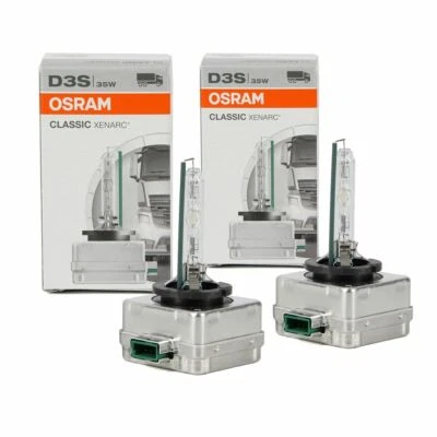 2x OSRAM Xenon Brenner Lampe CLASSIC XENARC D3S 42V 35W PK32d-5 66340CLC - Bild 1 von 2