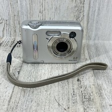 Casio QV-R62 Used Silver Digital Camera 6 Mega Pixels PARTS ONLY