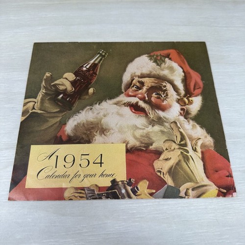 vintage-1954-coca-cola-coke-santa-calendar-christmas-santa-ebay