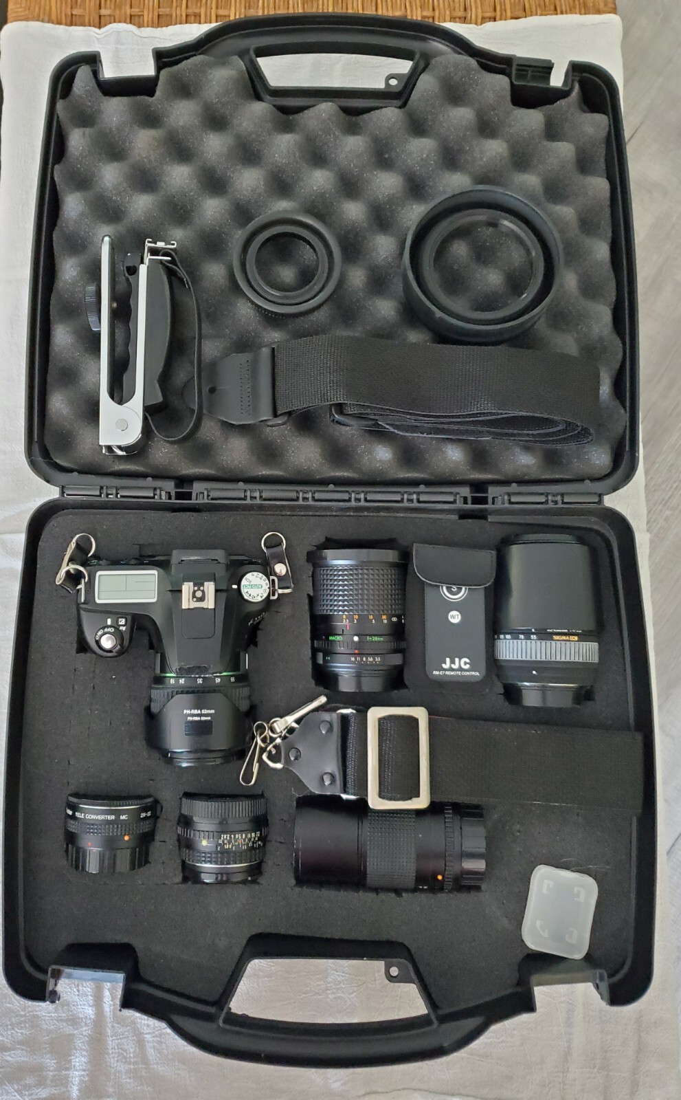 Pentax K110D SLR Digital camera w/Multiple Lenses,Accessories And