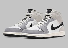 Air Jordan 1 Mid SE Craft White Cement Grey - Size US9/10/11 BRAND NEW