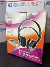 RadioShack Infrared Wireless Stereo Headphone System - Radio Shack New Sealed.