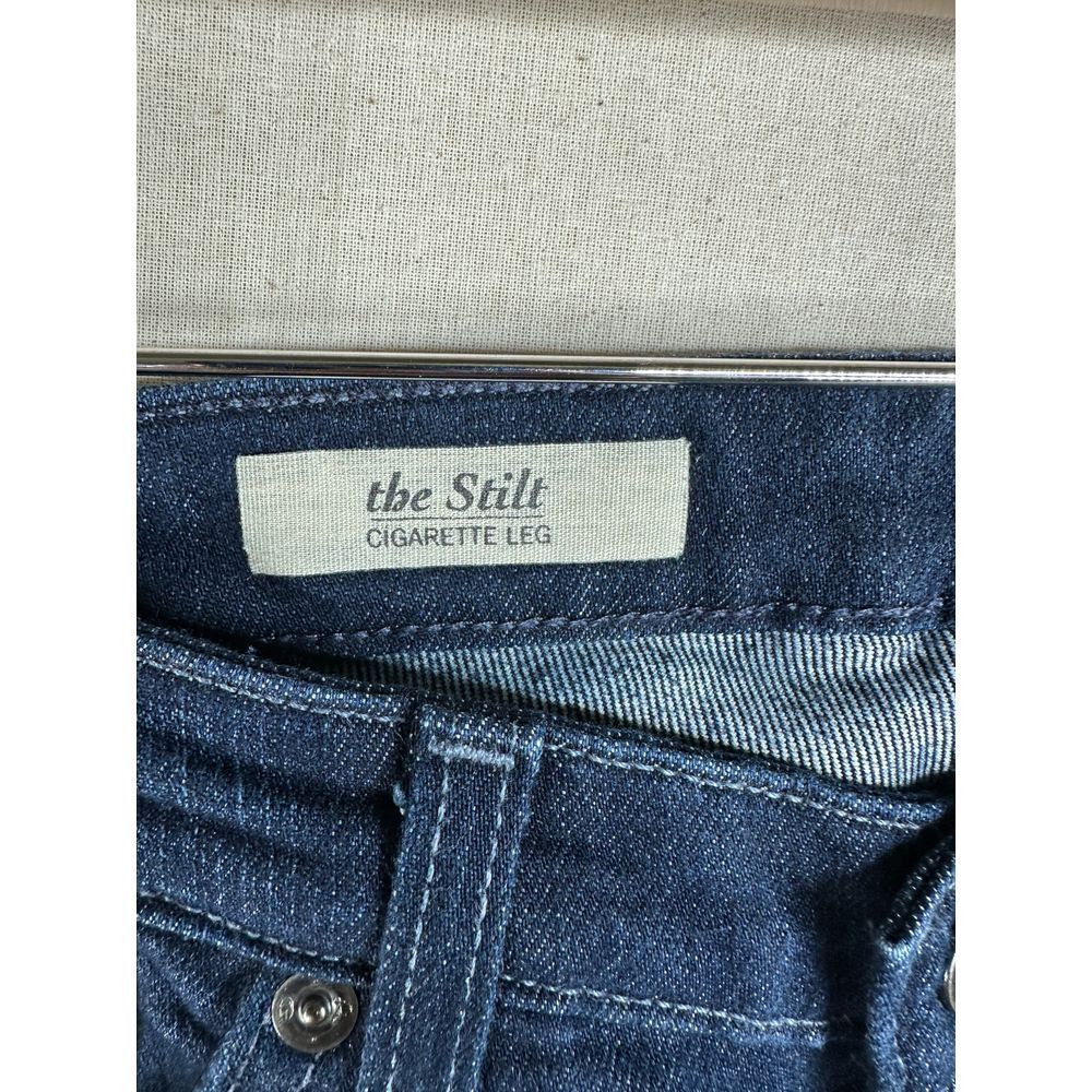 AG Adriano Goldschmied The Stilt Cigarette Leg Blue Jeans size 27 thumbnail 5