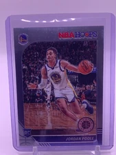 2019-20 Panini NBA Hoops Premium Stock Jordan Poole #223 Rookie RC