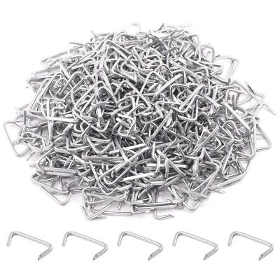 1000 Pcs 3/4'' Galvanized Hog Rings   Heavy Duty Upholstery & Fencing Fasteners