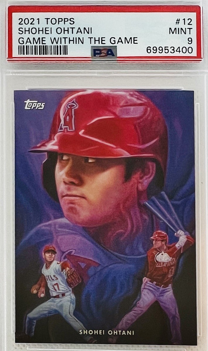 2021 Topps Game Within The Game Shohei Ohtani #12 By Paul Jennis