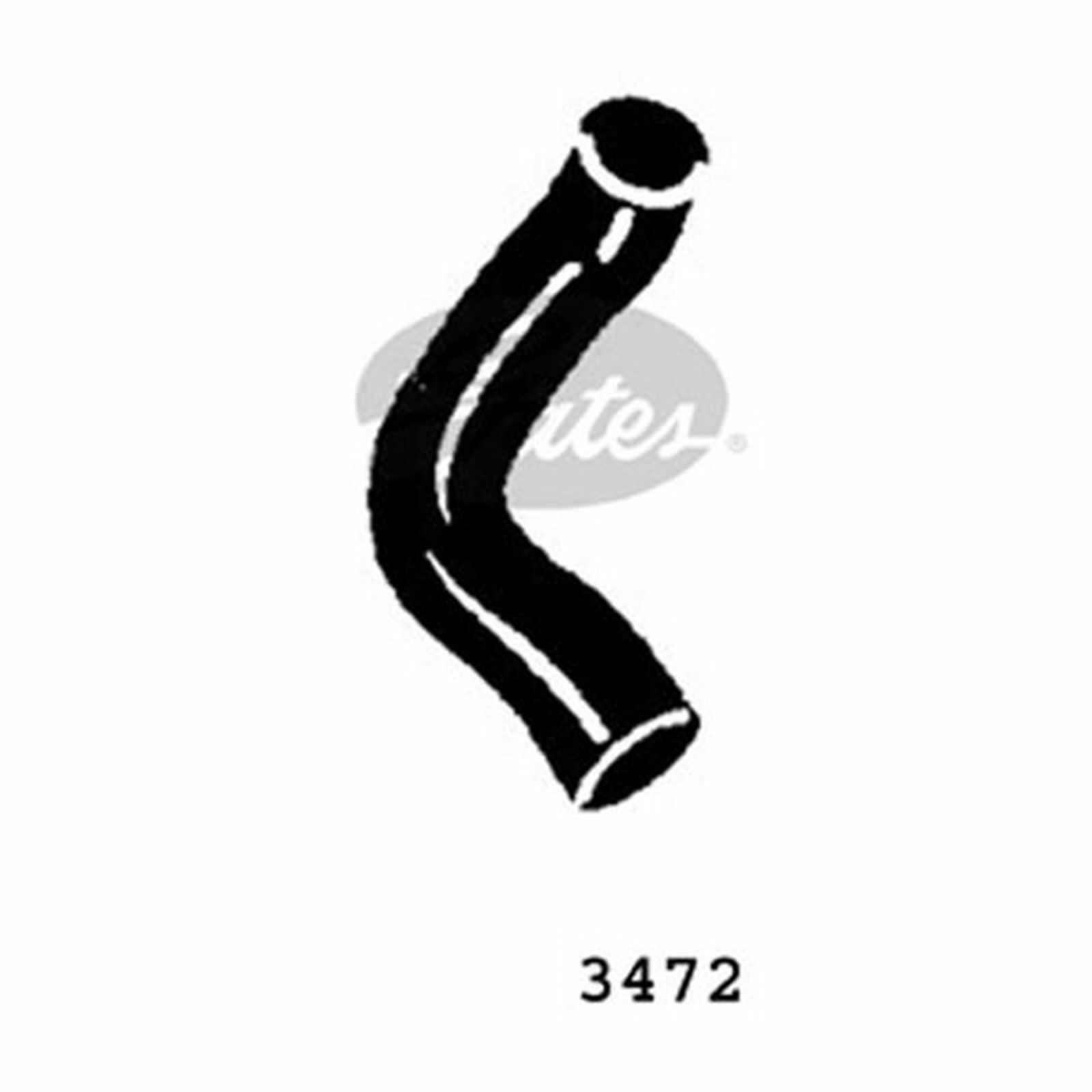 Gates 3472 Radiator Hose Cooling System Replacement Fits Peugeot 205 309 - Image 3
