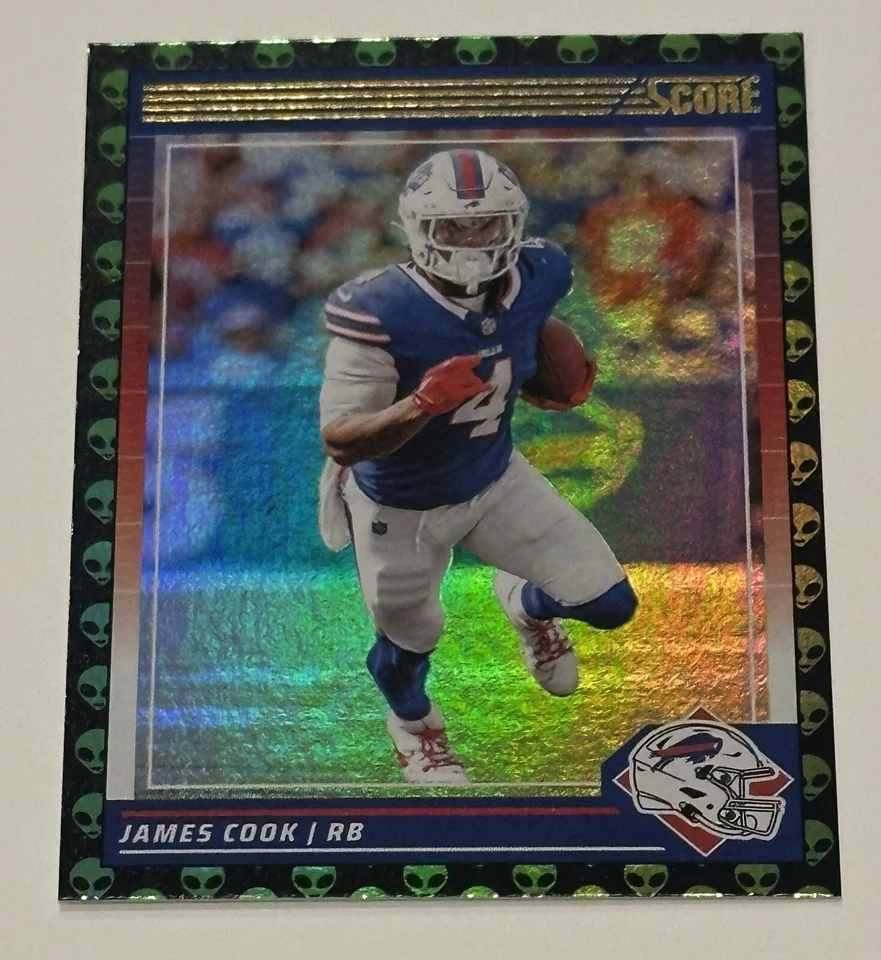 2024 Score - Extraterrestrial #29 James Cook Buffalo Bills 👽 - Image 4 of 4