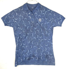 Vtg Fairway Blues Mens Medium Golf Polo The Babe Port Arthur TX Made In USA 4922