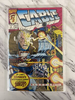 Cable Blood and Metal Marvel Comics In Fantastic Condition