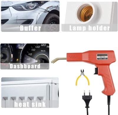 VEVOR Cucitrice A Caldo Saldatrice Auto Paraurti In Plastica Strumento Di Riparazione Del Corpo 220v 600 Graffette 88872887 - Foto 12