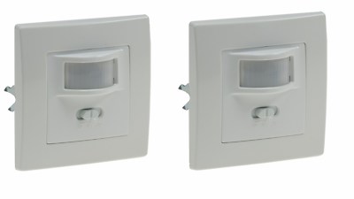 2 x Bewegungsmelder 160° UP-Montage, LED geeignet, 2-Draht Technik, #21251/2