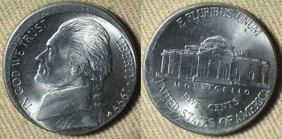 Error : 1999P Nickel Broadstruck Off Center IREC2760