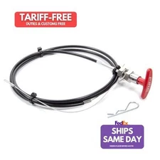 Safety Systems 5CA, One Natural Steel 5' Replacement Cable Performance Parts