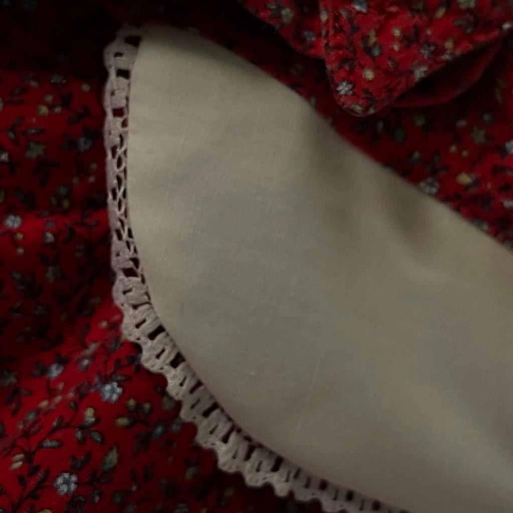 Firecracker Button Down Floral Pattern Frocked 19… - image 5