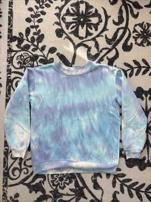 If It Were Me Women's Tie die 90s style sweater oversize M/M Medium
