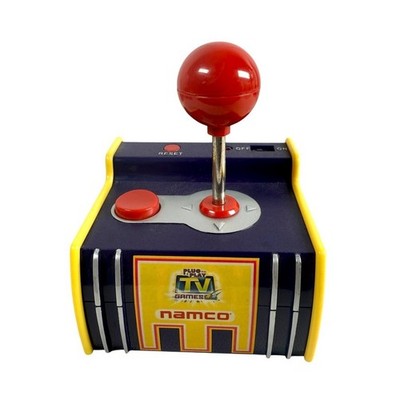 Namco Pac-Man 5-in-1 TV Plug N Play Jakks Pacific Arcade 2003 Tested & Works