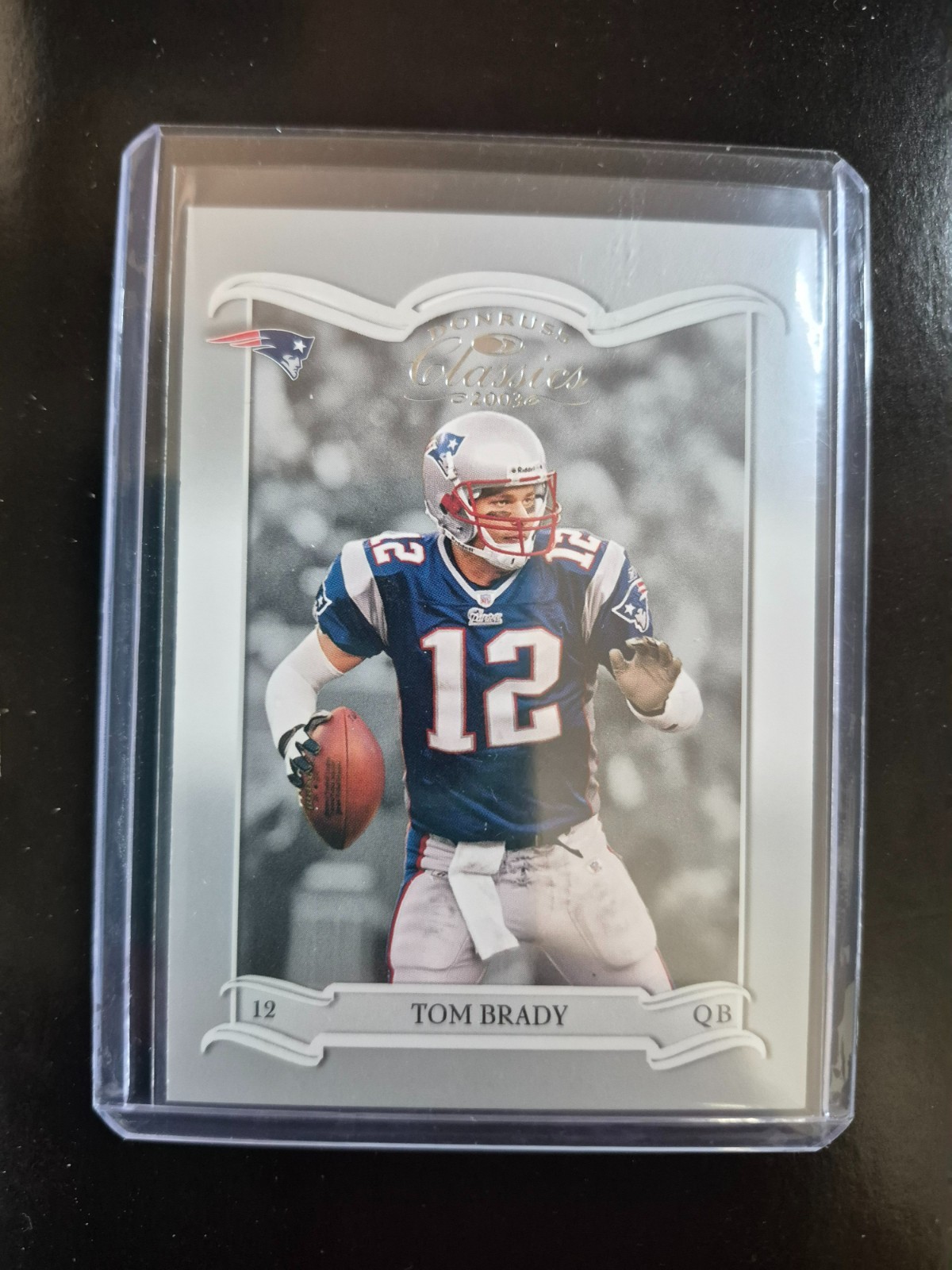 Tom Brady #57 (Football Cards 2003 Panini Donruss Classics) — is it worth grading?