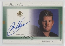 1999 SP Authentic Player's Ink Cade McNown #CM-A Rookie Auto RC