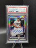 2024 Topps Chrome Cosmic Wyatt Langford Autograph Auto RC #CCA-WL PSA 9 MINT