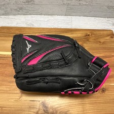 Mizuno GPP-1155F1 Girls 11.5  LHT Jenny Finch Softball Glove Black / Pink - NEW