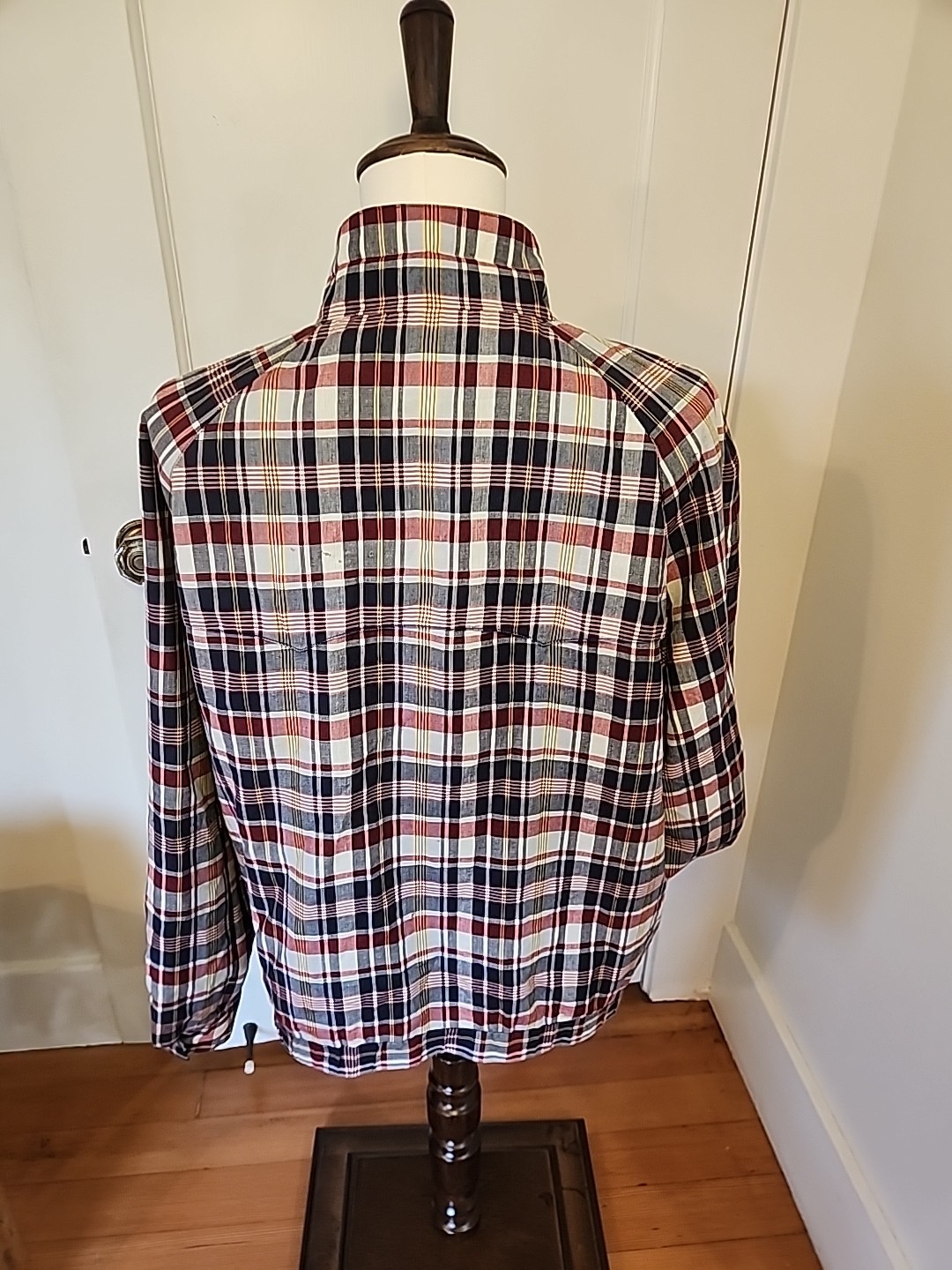 Pendleton Lightweight Plaid Cotton Jacket Large T… - image 7