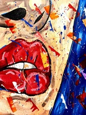 Whispers In Red - Print