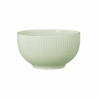 Seltmann Weiden MüSlischale Amina Seladon Goldrand SchüSsel Porzellan GrüN 980Ml