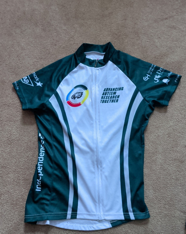 womens med cycling jersey primal eagles autism challenge