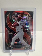 2025 Select Baseball Ken Griffey Jr Premier Level Red Ice Prizm /199 #142 Reds