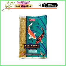 Kaytee Koi's Choice Floating Fish Food 10 lb Pond Koi Goldfish Pellets Bulk