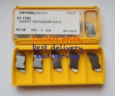 10PCS KENNAMETAL NGD3062RK KC5025 CARBIDE INSERTS NGD3062RK Grooving Insert