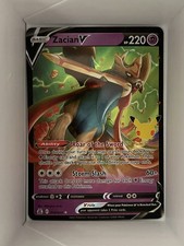 Zacian V 016/025 Celebrations Holo for sale online | eBay