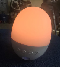 LED Night Light Warm White Glow, Color Changing Indoor Lamp with Control Buttons