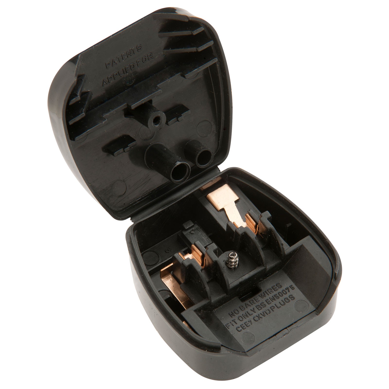 Power Connections Black Plug Converter 3A