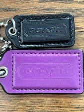 2 Coach Glossy Hang Tags Coach Accessories With Chain