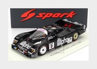 1:43 Spark Porsche 962C 3.0L #6 24H Le Mans 1989 Sandro Sala Ratzenberger S9876