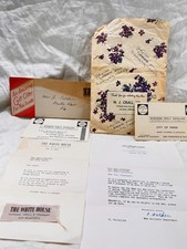 Department Store ephemera San Francisco CA Clothing LABEL credit letters 1940s