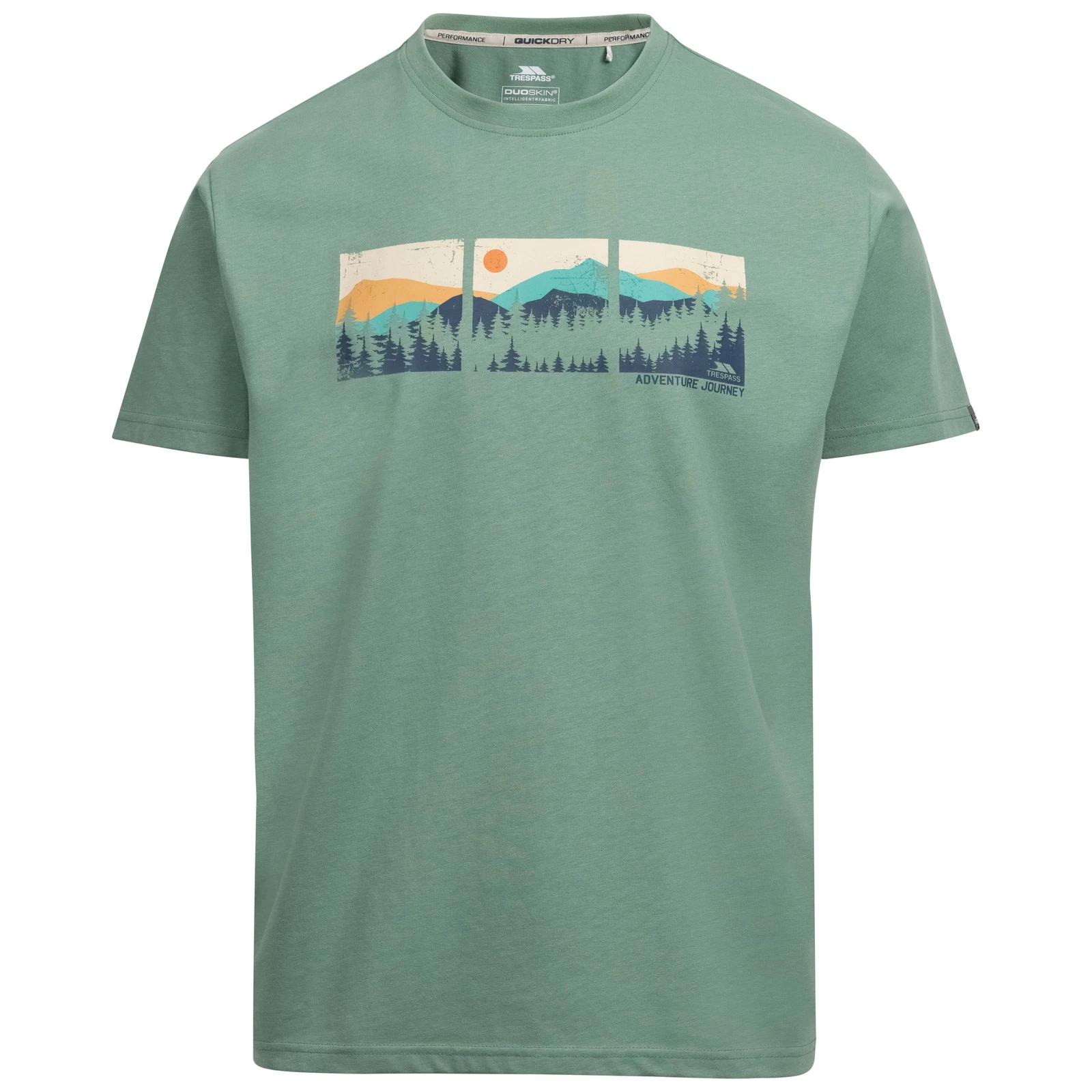 Trespass Mens Short Sleeves Round Neck Quick Dry T-Shirt - Benny
Opens in a new window or tab