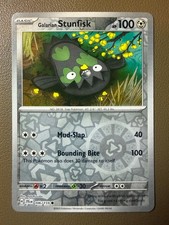 galarian stunfisk pokemon card value Galarian Stunfisk 106/159 - Reverse Holofoil SV09 Journey Together
