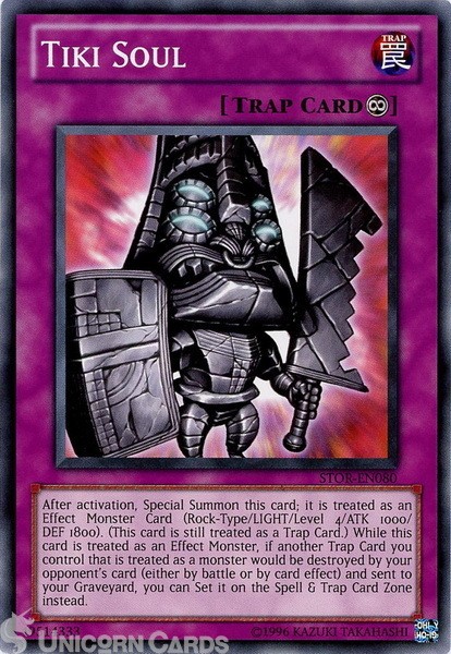 STOR-EN080 Tiki Soul Common UNL Edition Mint Yu-Gi-Oh! Card