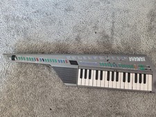Yamaha SHS-10S Silver Keytar - Spares or Repair - Powers On No Sound - MIDI Out