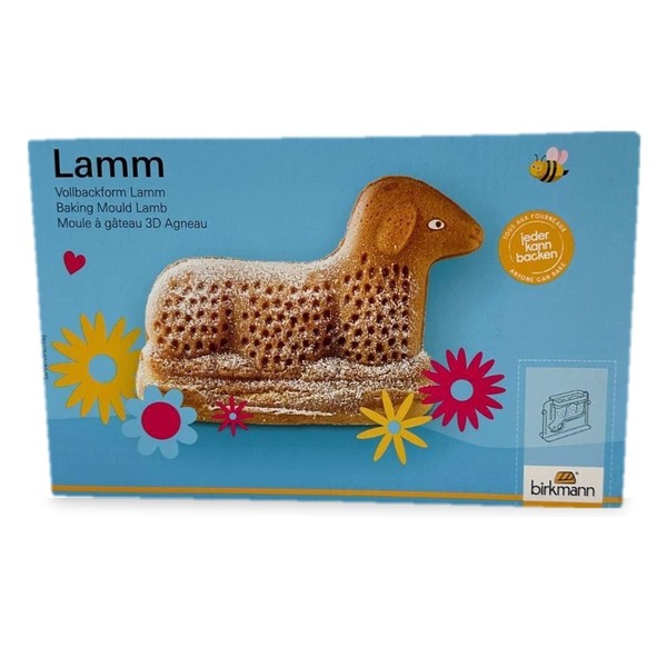 RBV Birkmann 3D Vollbackform Lamm Osterlamm Backform Antihaft 900 Ml 212091-image