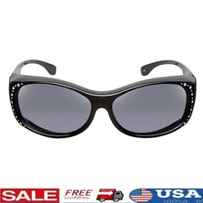 Unisex Polarized Fits Over Sunglasses UV Protection Scratch Resistant Durable US