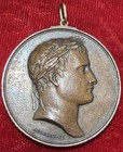 Vintage Napoleon Inauguration of the Legion of Honor Bronze Medal Pendant — photo 3