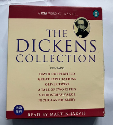 The DICKENS Collection, Read by Martin Jarvis, 6 Books on 12 CDs