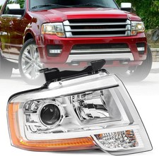 Headlight Assembly Halogen Projector Type for Ford Expedition 2015 2016 2017 F