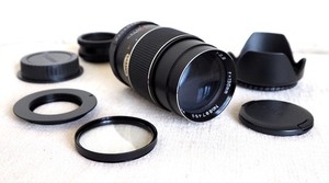 Vintage Telephoto Portrait Macro Bokeh Lens 135mm 2.8 Kit for Canon EOS EF DSLR
